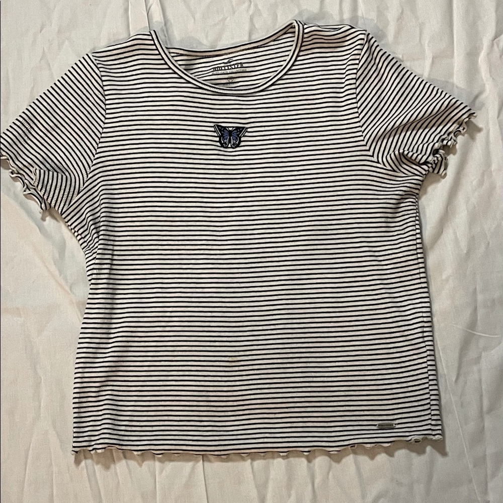 Womens xl short sleeve hollister top